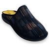 ECOSANIT Ciabatte Ortopediche | Pantofole Elvio Blu Ecosanit