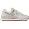 New Balance 36 WL574CB1 New Balance Wmns 574 beige gomma scarpe da donna sneaker