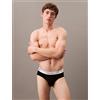 Calvin Klein Slip in Confezione da 3 - Icon Cotton Stretch Nero