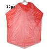 12pz Mantella Poncio Poncho Usa e Getta Impermeabile Anti Pioggia con cappuccio