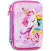 SJ GANG STYLE JAM GANG Astuccio Scuola Speed Pad + Fable Journey, Rosa,