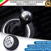ESL POMELLO LEVA CAMBIO A 6 MARCE NERO E CROMO PER PEUGEOT 307 308 407 807 3008 5008