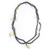 Roberta Roller Rabbit Collana Multi Tassel Gudli Crema/Marino Liliana Nuova $35