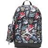Nike Jordan - Set Zaino e Astuccio Air Raid, Multicolor Codice 9A9250-KR5