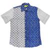 Roberta Roller Rabbit Camicia Cuba Blu Da Uomo $85 Nuova