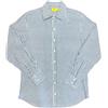 Roberta Roller Rabbit Uomo Blu Tintura Del Filato Righe Zoo Taglia Camicia S NEW