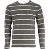 Gant USA Camicia A Maniche Lunghe A Righe Breton GANT Da Uomo, Media, Grigio Scuro