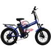 CICLI MASCIAGHI 458.CMRSUT41343BL BICI FAT BIKE 20 MARSILI ALLUMINIO 48V BLU COPPI