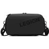 Lenovo Legion Sling Bag, Waterproof Carrying Case Bag for Legion Go Gaming Console, Black, Custom Fit Console Carrier, Adjustable Shoulder Strap, Multiple Compartments, Durable and Stylish Design
