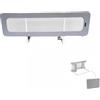 Aziamor Barriera letto Universale Sponda Letto bambini laterale 150 cm Grigio Aziamor