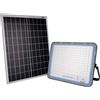 Faro Solare A LED 500W per Esterno con Pannello IP65 Telecomando Giardino