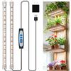 Kullsinss Lampada per piante a LED a spettro completo, rosso e bianco con 120 LE