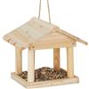 Relaxdays Casetta per Uccelli da Appendere, per Giardino & Balcone, Legno Non Tr
