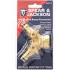 Spear & Jackson BWF14 Connettore per rubinetto a 2 vie in ottone da 3/4"