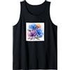 Periwinkle Bouquet Floral Pastel Colors Bouquet Pervinca Grafica Colori Pastello Floreale Canotta
