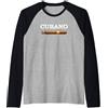 Cigar Classic DearPrint Cigar Smoking Tobacco Gift for Smoker Miami Florida Maglia con Maniche Raglan