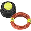 RYOBI Testina a doppio filo per decespugliatori a batteria RYOBI - diametro 2,4 mm - R