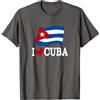 Cuban Flag Classic Cuban design Cuban Flag Cuba design Miami Spanish Cuban design Maglietta