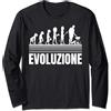 Design Barbecue Evoluzione Barbecue Evoluzione Grigliata Divertente Maglia a Manica