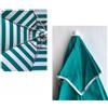 OMBRELLIFICIO ROMANO Ombrellone doppio cotone con stecche rinforzate antivento Made in Italy