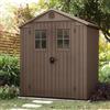 Keter Casetta da Giardino in resina 190x183x221H Darwin con Finestre Keter da scontare