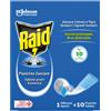 RAID ANTIZANZARE ELETTRICO A PIASTRINE 'BASE' con 10 ricariche