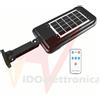 vidoelettronica® Faro lampione stradale pannello solare fotovoltaico sensore 160 led COB HS8013
