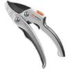 Gardena Forbici a cricchetto SmartCut: Stabili forbici con tagliente a incudine,