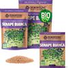 Zengreens Semi di senape bianca biologico - Scegli tra 10g, 200g e 500g - Germogli di sena
