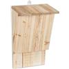 Relaxdays Casetta per Pipistrelli, Rifugio XL, Pipistrellini, Bat Box, Legno Non