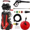 GeoTech Idropulitrice GeoTech Blasty 180 Lancia Professionale + Kit Patio e Spurgatubi