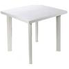 IPAE-PROGARDEN TAVOLO DA GIARDINO FIOCCO BIANCO CM.80X75X72H. cm.80x75x72h. peso kg.6,2