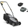 Alpina Tagliaerba a batteria AL1 3020 Li Kit, Larghezza Taglio 30 cm, Batteria d