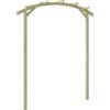 vidaXL Pergola da Giardino Legno di Pino Impregnato 180x210x40 cm