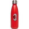 SJ Seven Seven Borraccia AC MILAN Calcio, Rosso Nero - Borraccia Termica in Acciaio Inox
