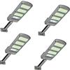 lampione/213/4/213 4X lampione stradale pannello solare fotovoltaico sensore di movimento 213 LED