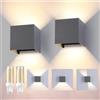 Mille Lucciole Applique da Esterno con 12W 3000K Bianco Caldo G9 Sorgente Lumino