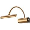 Trio Leuchten Trio 279770104 Curtis Lampada a LED da Parete, in Ottone invecchiato, 4.0 W