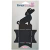 Alubox 98ZZELLACANENE Porta Citronella o Candela Cane, Nero Non Porta spirali