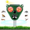 LEMENG Repellente ultrasuoni scaccia solare piccioni uccelli volatili cani gatti topi
