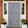 vidaXL Tenda Antimosche Grigio Argento 100x200 cm in Ciniglia