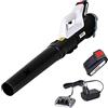 IKRA soffiafoglie assiale ICB 20, ergonomico, compatto, leggero, incl. batteria