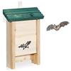 Relaxdays Casetta per Pipistrelli, Nido per Pipistrellini, Bat Box, Legno Non Tr