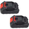 cecaro group set 2 Batterie Ricambio 48 V per mini motosega e motosega