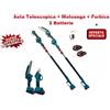 mulinsen Kit Potatura Mini Motosega 6" + Forbice Cesoia a Batteria con Asta Telescopica