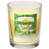 CANDELA ALLA CITRONELLA cm 5 x 6