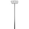 vidaXL Lampione da Giardino con 3 Lampade 220 cm