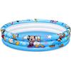 Bestway 91007 Piscina per bambini "Mickey E Gli Amici Del Rally", da 122X25 cm