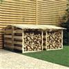 vidaXL Pergole con Tetto 4 pz 100x90x100 cm Legno di Pino Impregnato