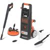 BLACK+DECKER Idropulitrice ad Alta Pressione BXPW2000PE con Patio Cleaner e Spaz